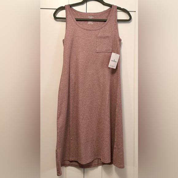 Jockey Dresses & Skirts - Jockey Women's Mauve Sleeveless Dress Sz SM NEW!